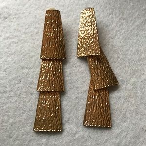 Amrita Singh Gold Tone Drop Earrings